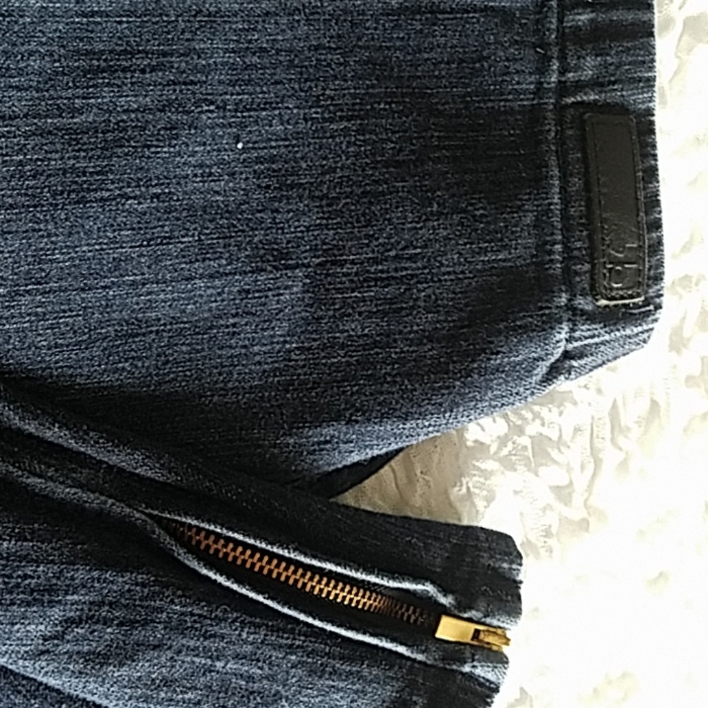 Joe's Jean's jeggings leggings Jean's zip up ankle - Picture 3 of 4